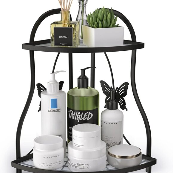 Corner Bathroom Sink Organizer Countertop Shelf, Kitchen Corner Rack Organizer - Picture 1 of 5